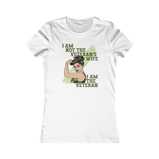 Women's Tee - Not the Veteran's Wife (2)