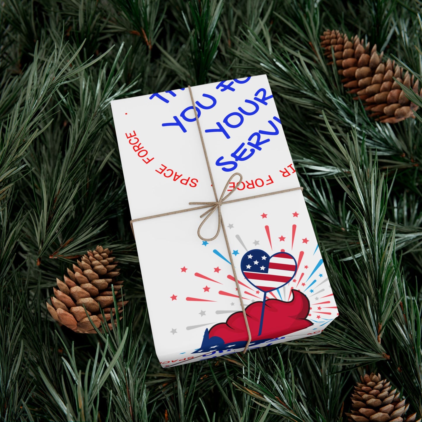 Wrapping Paper - Military Service Appreciation