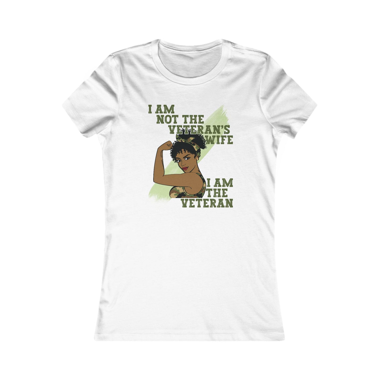 Women's Tee - Not The Veteran's Wife (1)