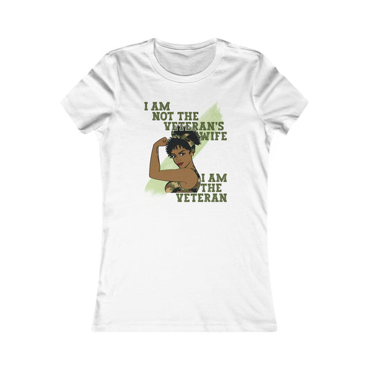 Women's Tee - Not The Veteran's Wife (1)