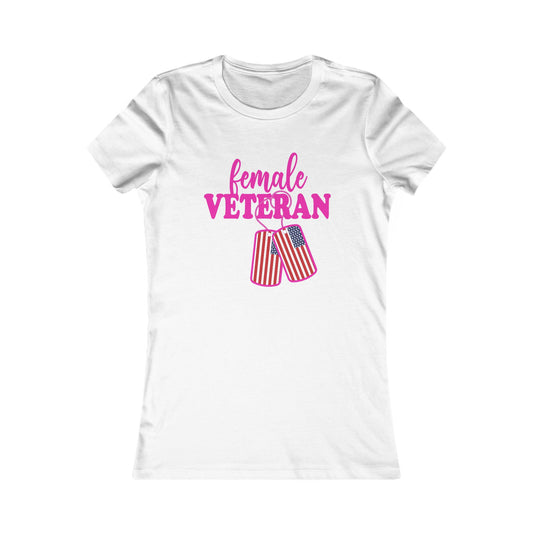 Women's Tee - Female Veteran