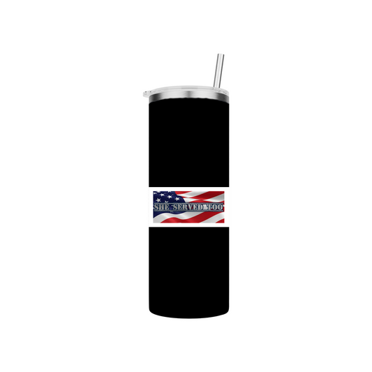 Screen Shot 2016-04-14 at 11.1 20oz Skinny Tumbler - Laser Engraved