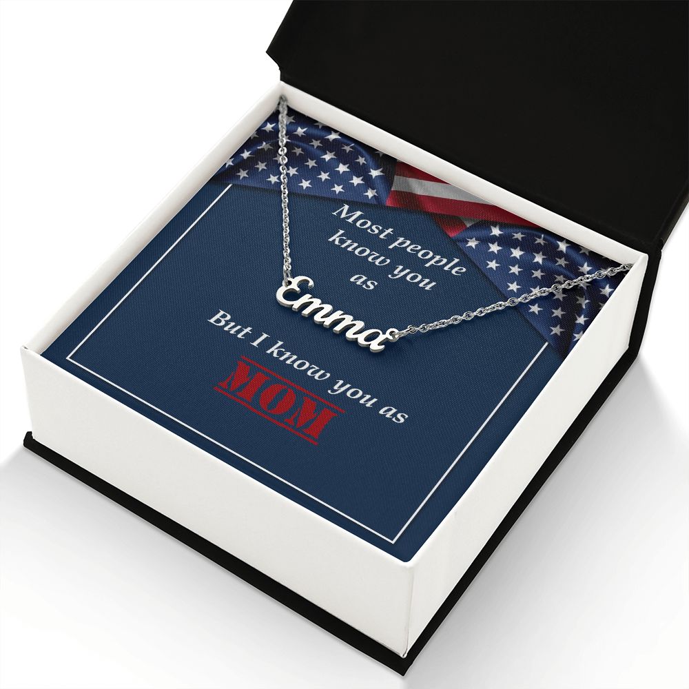 CUSTOM NAME NECKLACE