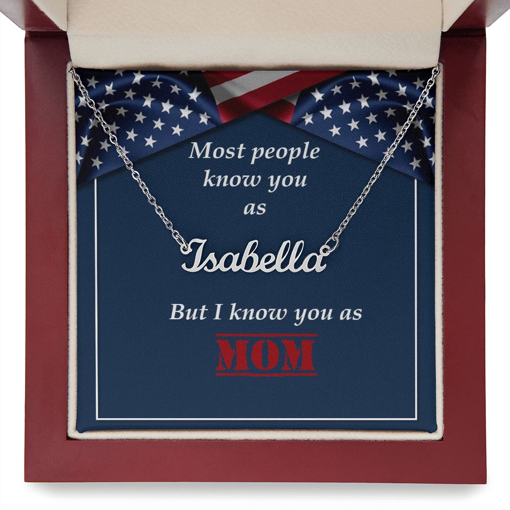 CUSTOM NAME NECKLACE